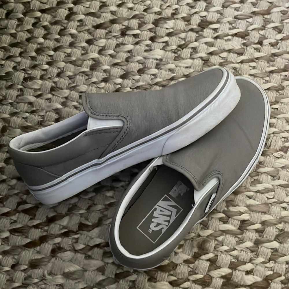 Grey Slip on Vans